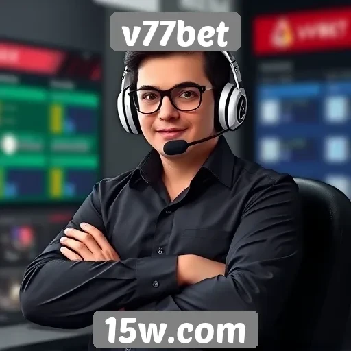 Suporte ao cliente da v77bet para jogadores