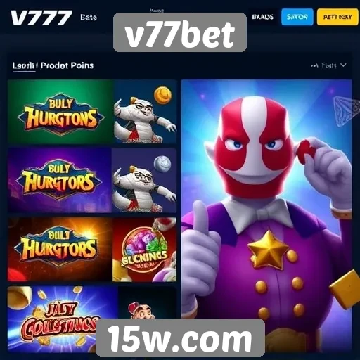 Tendências de jogos populares no V77bet